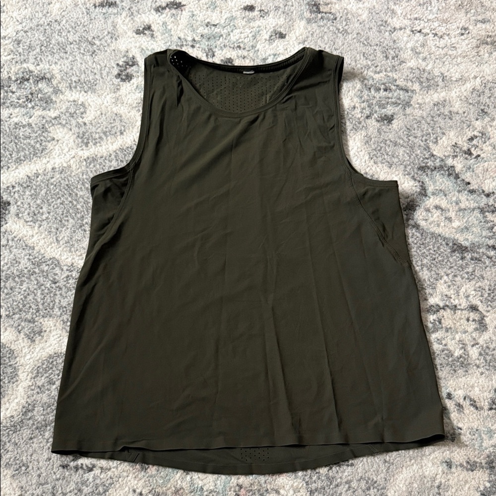 Lululemon Olive Green Tank